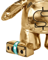 GOLD RUSH MONEYBEAR TEDDYBEAR BACKPACK