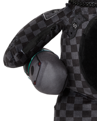 'WHAT THE BEEP' SHARK MONEYBEAR TEDDYBEAR BACKPACK