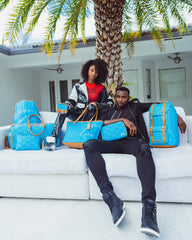 ILLUCHAINS TURQ TOTE